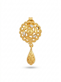 Gold plated earrings 18k
